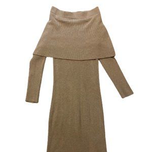 Elliatt Tinsley Knit Dress - NEW WITH TAGS - Small - Beige